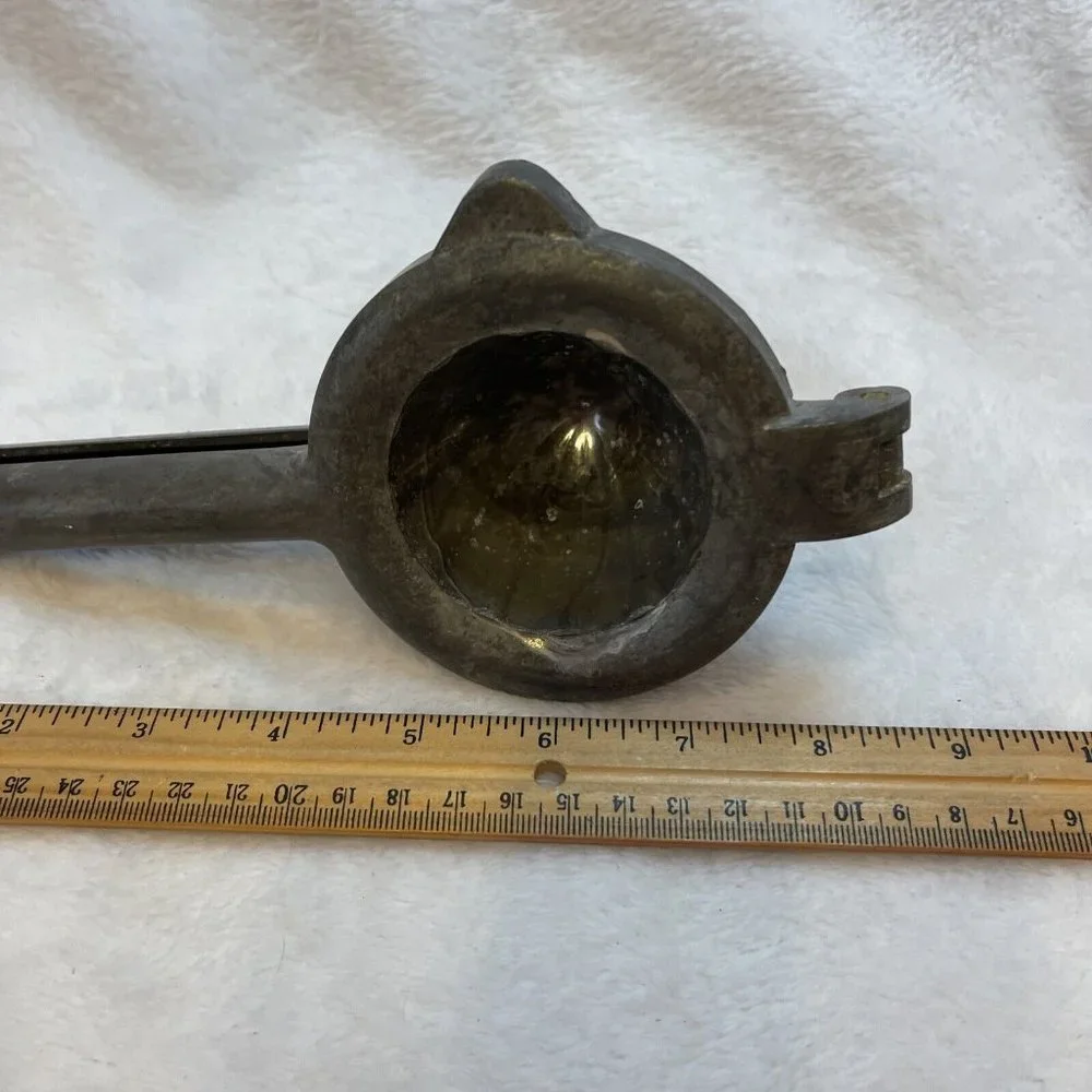 Vintage Cast Aluminum Juicer, marked Made in Italy‎